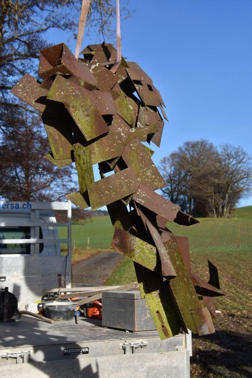 Photo pour l'oeuvre de L'oiseau de feu retrouve un perchoir